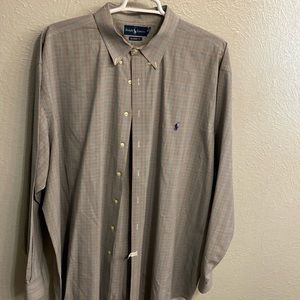 Ralph Lauren button down shirt, classic fit size 3 XLT